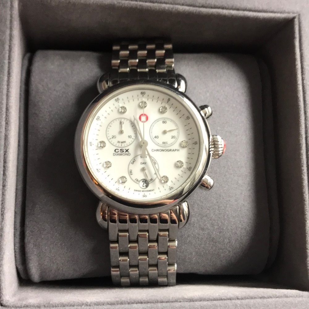 Michele Csx Diamond Watch
